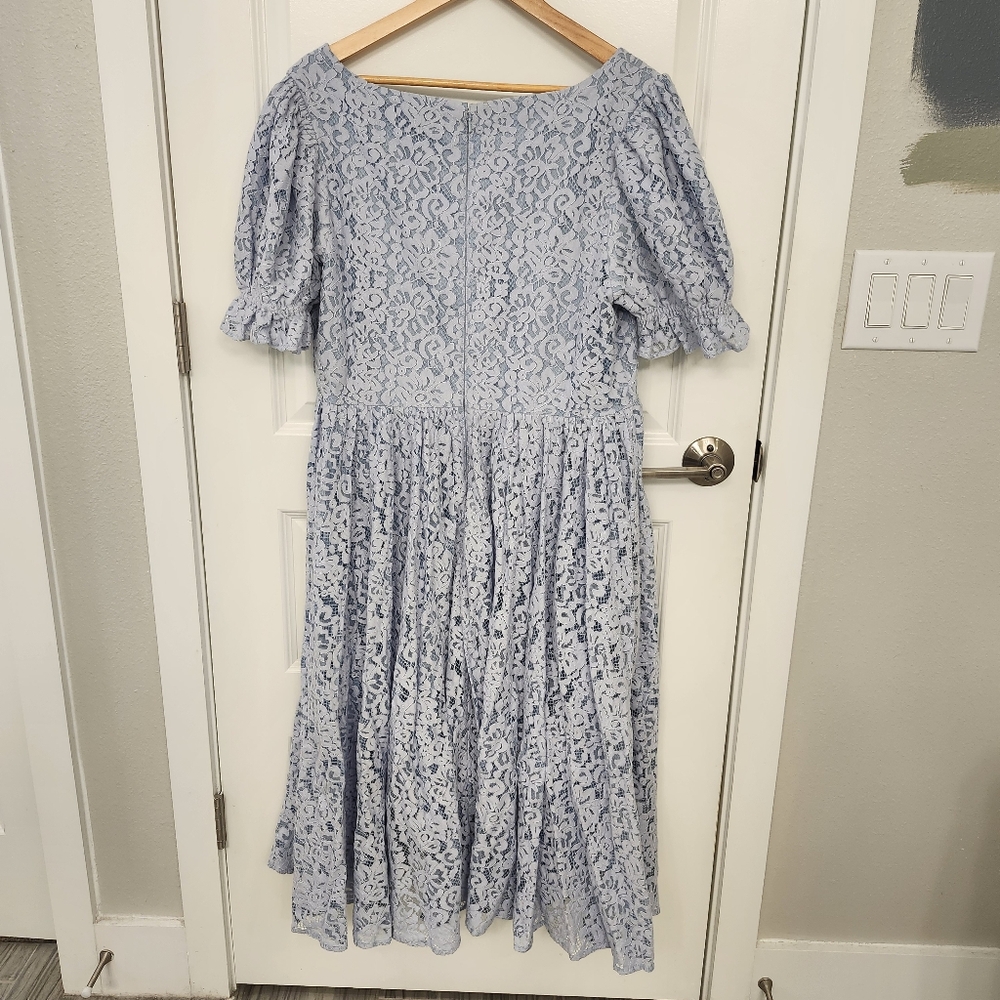 Jessakae Sweetie Dress Light Blue Lace Dress Womens XXL - Picture 7 of 11
